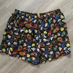 100% silk Looney Tunes Character Boxers XL